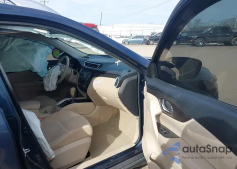 2015 Nissan Rogue Sv from USA, damaged, VIN KNMAT2MT3FP549204